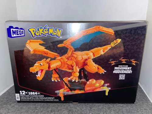 MEGA Pokemon - Motion Charizard 1664 pc Model